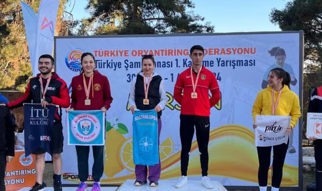 Bostanlıspor, Türkiye Oryantiring Şampiyonası’na damgasını vurdu