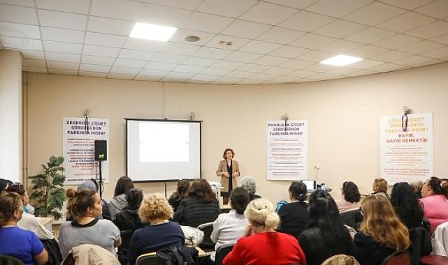 Buca’da kadın hakları mücadelesi anlatıldı