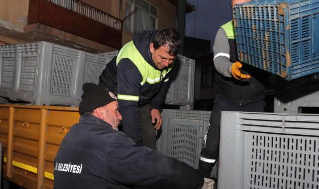 Bursa Gemlikli çiftçinin yüzü gülüyor