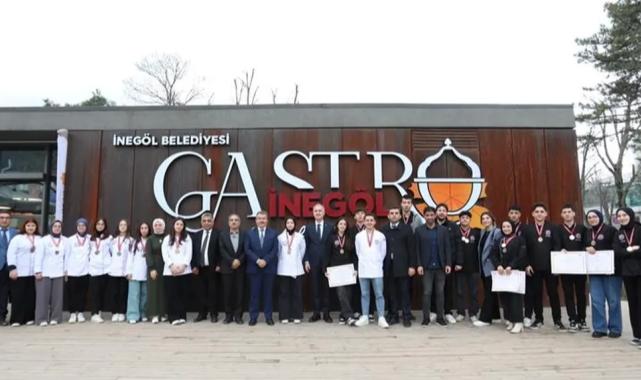 Bursa İnegöl’de Başkan Taban gastronomi şampiyonlarını ağırladı