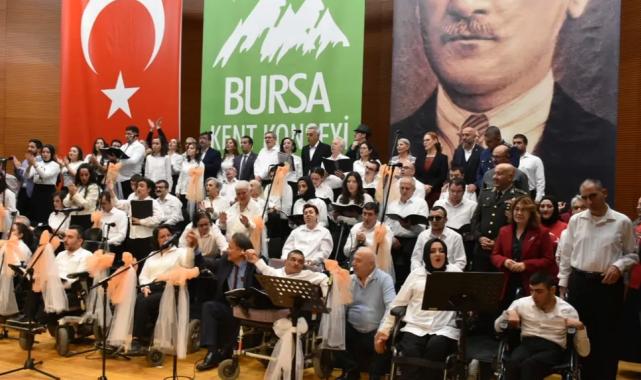 Bursa Kent Konseyi engellilere moral oldu