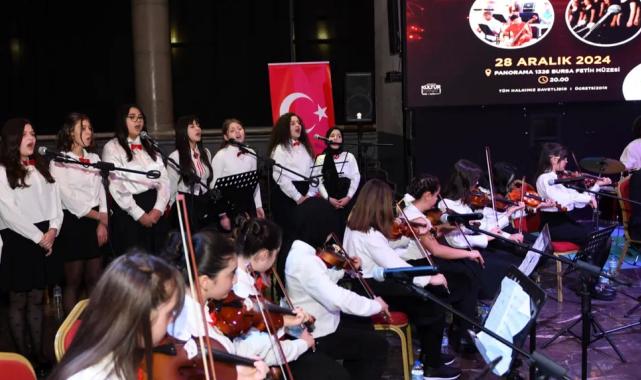 Bursa Osmangazi’de Gençlik Orkestrası’ndan yeni yıl konseri