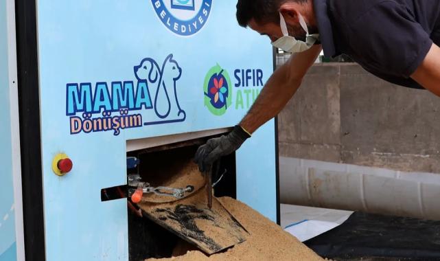 Bursa Yıldırım’da atık gıdalar mamaya dönüşüyor