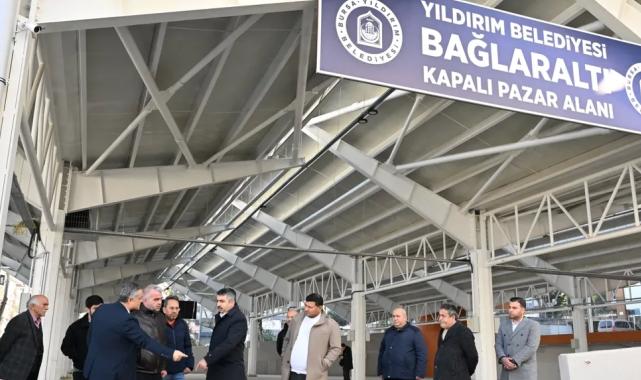 Bursa Yıldırım’da Bağlaraltı kapalı pazar alanı açılıyor