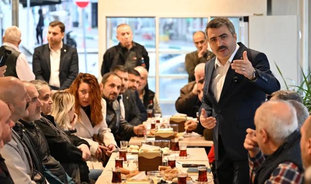 Bursa Yıldırım’da Başkan Yılmaz komşu ziyaretinde