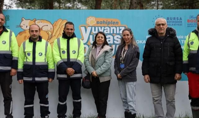 Bursa’da can dostlar yeni yuvalarına kavuşuyor