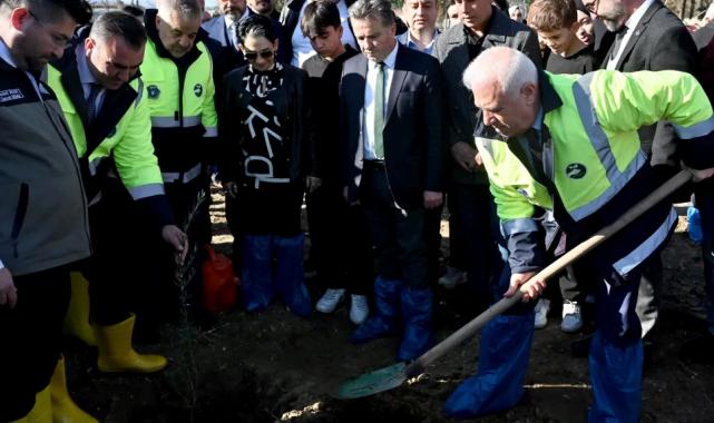 Bursa’da zeytin fidanları toprakla buluştu