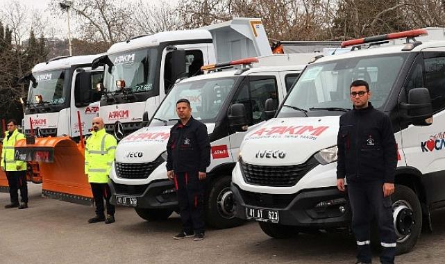 Büyükşehir’de karla mücadele ekipleri hazır kıta