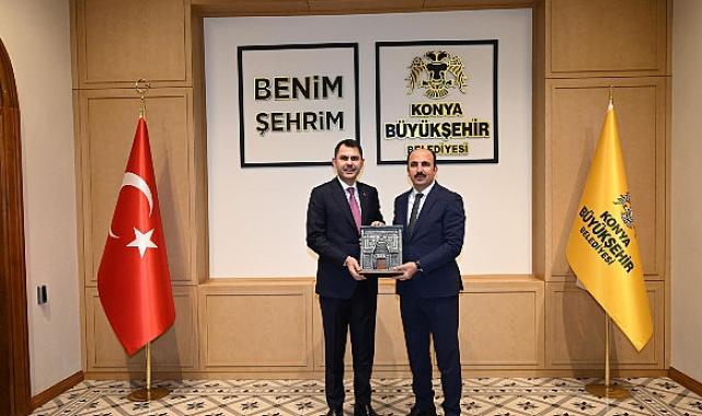 Çevre Şehircilik ve İklim Değişikliği Bakanı Kurum Başkan Altay’ı Ziyaret Etti