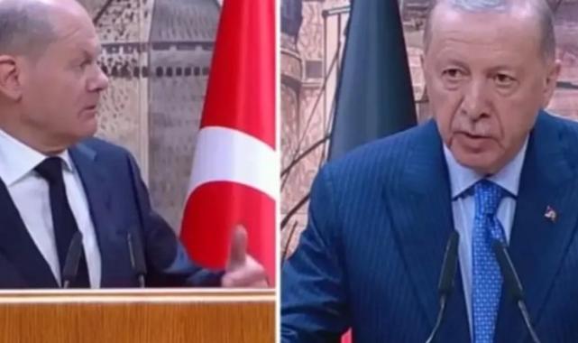 Cumhurbaşkanı Erdoğan, Almanya Başbakanı ile görüştü