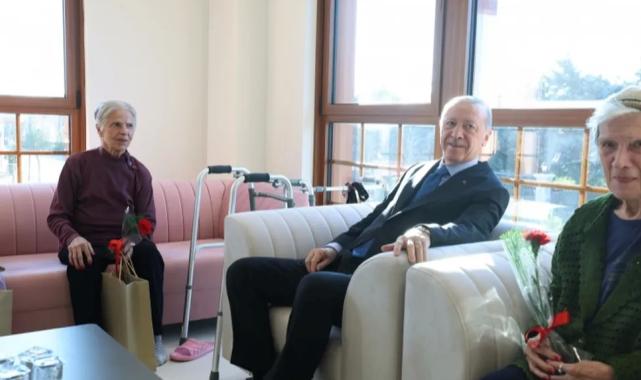 Cumhurbaşkanı Erdoğan’dan Darülaceze sakinlerine ziyaret