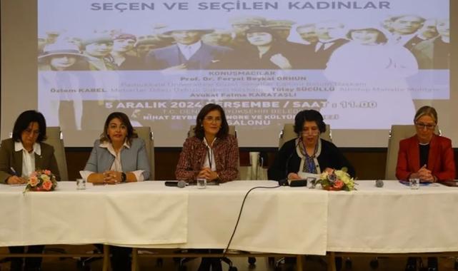 Denizli Kadın Meclisi’nden ‘Seçen ve Seçilen Kadınlar’ paneli