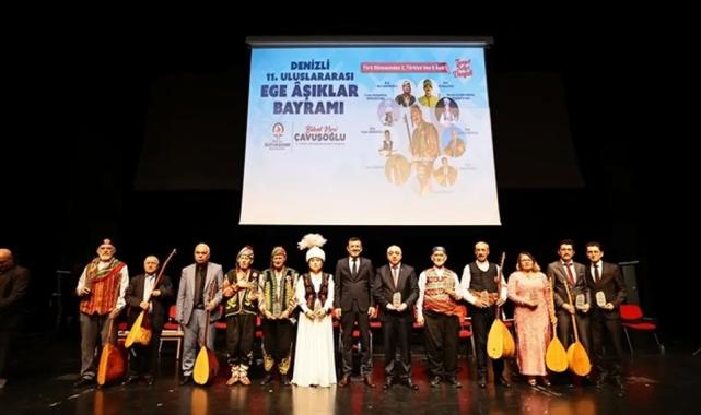 Denizli Uluslararası Ege Âşıklar Bayramı’na yoğun ilgi