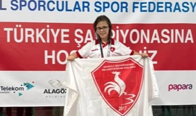 Denizlili özel sporculardan gururlandıran başarı