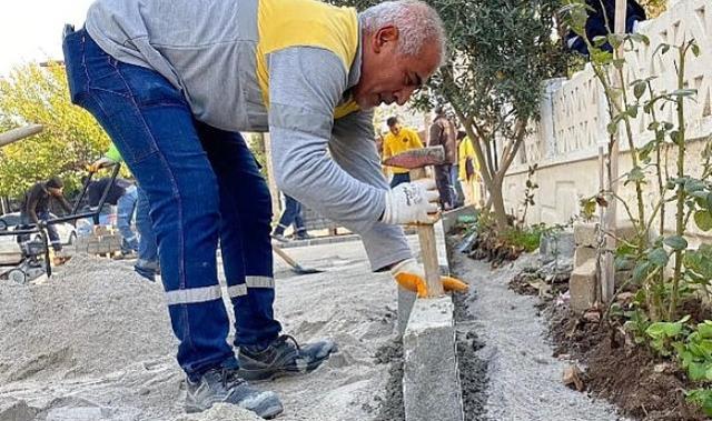 Didim Belediyesi Hisar Mahallesi 2463 Sokak’ta başlatılan yol yapım çalışmalarını tamamlandı.