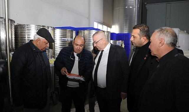 Edremit Belediye Başkanı Mehmet Ertaş: “Tek bir zeytin tanesi heba olmuyor”