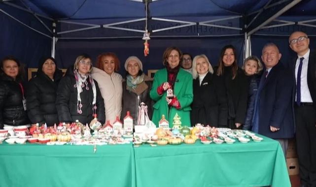 ESMEK Odunluk’ta yeni yıl pazarı açtı