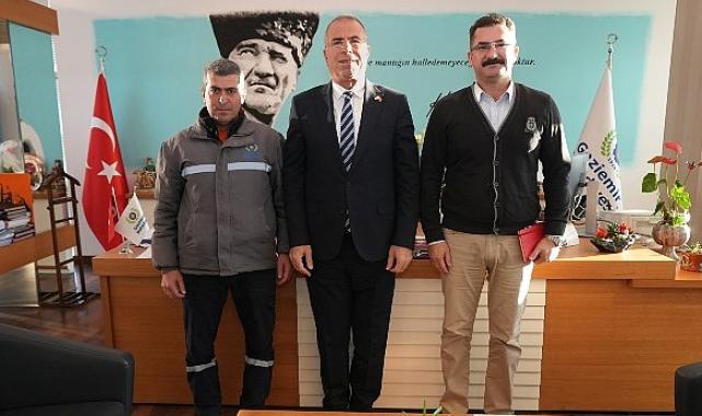 Gaziemir Belediyesi personelinden örnek davranış