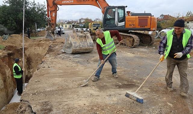 Habibler’in yağmur suyu sorunu çözülüyor