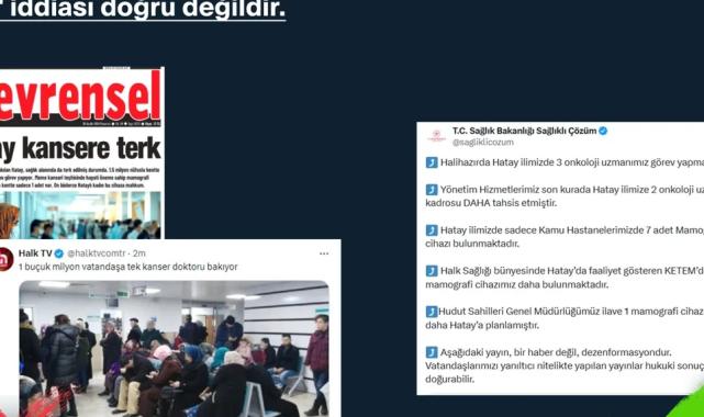 Hatay’daki o iddialar yalanlandı