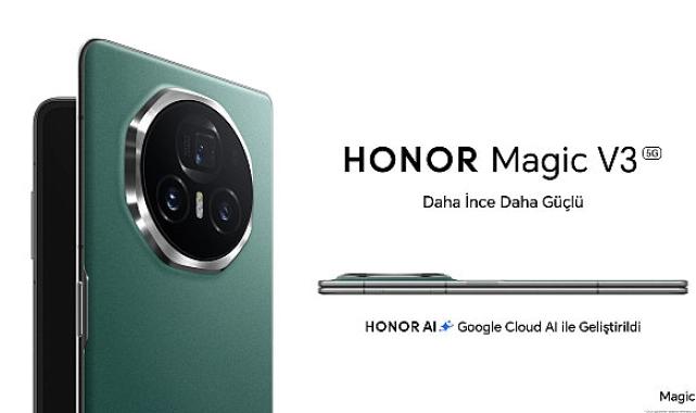 HONOR’dan sektöre yön veren katlanabilir teknoloji: Magic V3