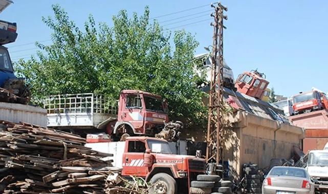 Hurda araçlardan 600 bin tonluk dönüşüm!