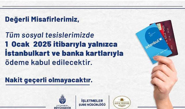 İBB Sosyal Tesisleri ile Beltur’da kartlı ödeme dönemi