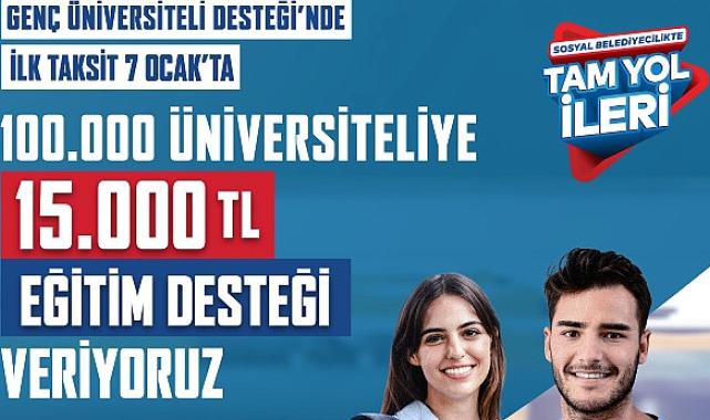 İBB’nin üniversiteli öğrencilere verdiği ‘Genç Üniversiteli Eğitim Desteği” başvuruları sonuçlandı.