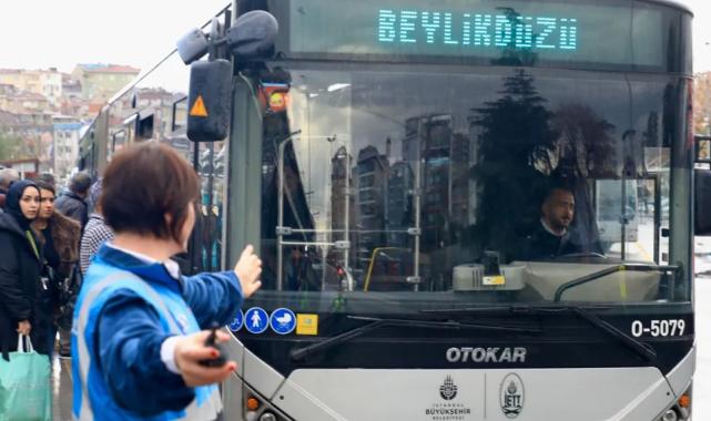 İETT’de ilk kadın metrobüs denetim amiri iş başında