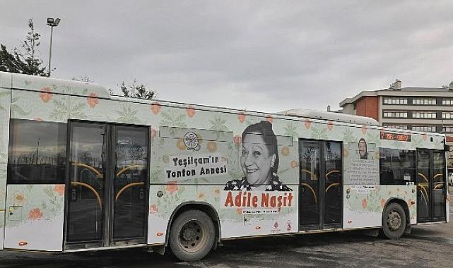 İETT’den Adile Naşit İçin Özel Vefa Otobüsü