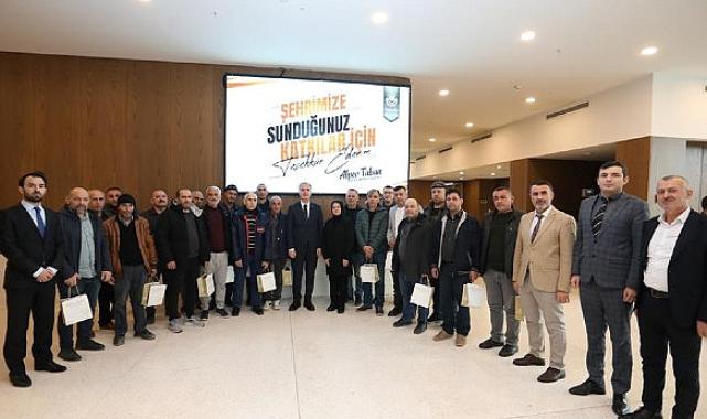 İnegöl Belediyesi’nden Emekli Olan Personellere Vefa