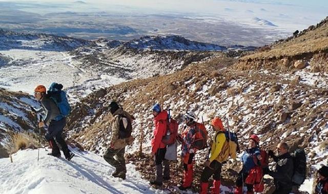 İnegöllü Dağcılar Hasan Dağı Zirvesine Yürüdü