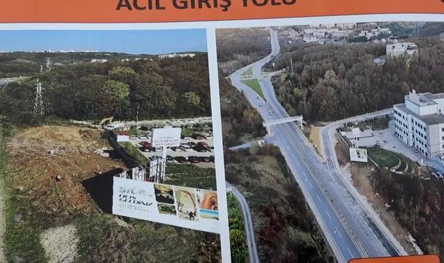 İstanbul Şile Devlet Hastanesi yolunda ulaşım kolaylığı