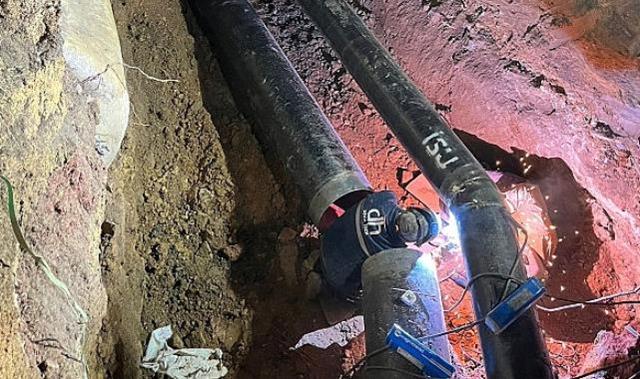 İSU, Geri Kazanım Suyu İletim Hattı Projesinde Önemli Aşama Kaydetti