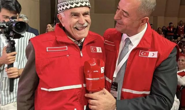 İyilik Meleği Şehmus Amca’ya Kızılay Özel Ödülü