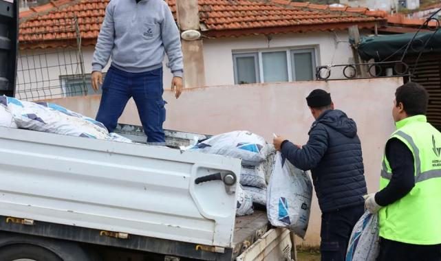 İzmir Güzelbahçe’den kara-kış desteği