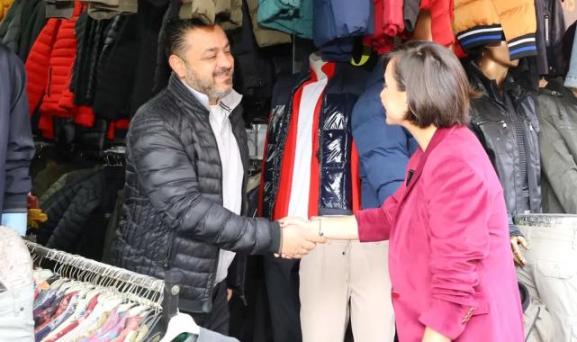 İzmir Karabağlar’da esnafla dayanışma