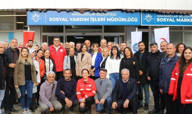 İzmir Karabağlar’da “Sosyal Market” ile dayanışma büyüyor