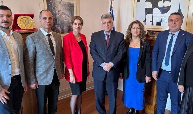 İzmir Karabağlar’dan Konsolosluk ziyaretlerine devam