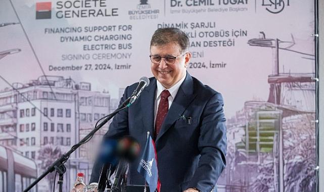 İzmir’de Dinamik Şarjlı Elektrikli Otobüs dönemi başlıyor