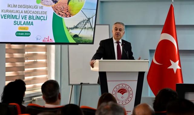 İzmir’de kuraklıkla mücadele için verimli ve bilinçli panel