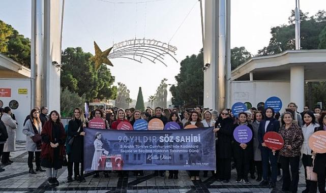 İzmir’in “seçilmiş kadınları” sahada