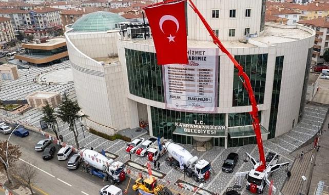 Kahramankazan Belediyesi Hizmet İçin Dev Yatırım