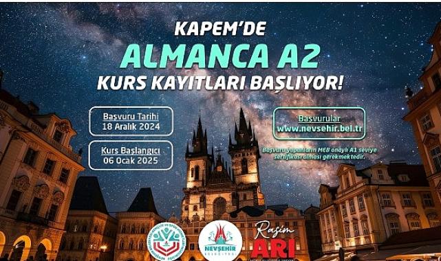 KAPEM’de Almanca A1 ve A2 Seviye Kurslar Düzenlenecek