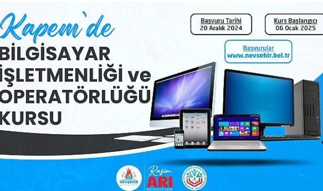 KAPEM’de Bilgisayar İşletmenliği Ve Operatörlüğü Kursu