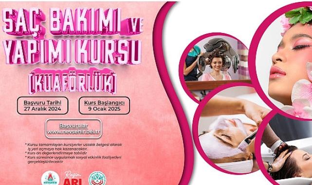 KAPEM’de Saç Bakımı ve Yapımı Kursu (Kuaförlük) Açılacak