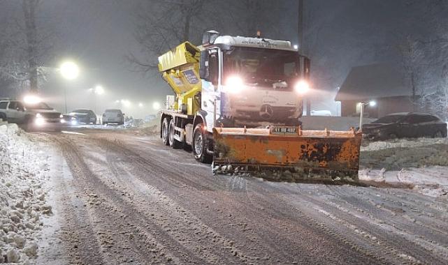 Kar Timleri’nden yılbaşı mesaisi