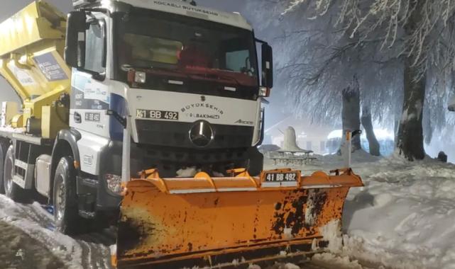 Kar Timleri’nden yılbaşı mesaisi