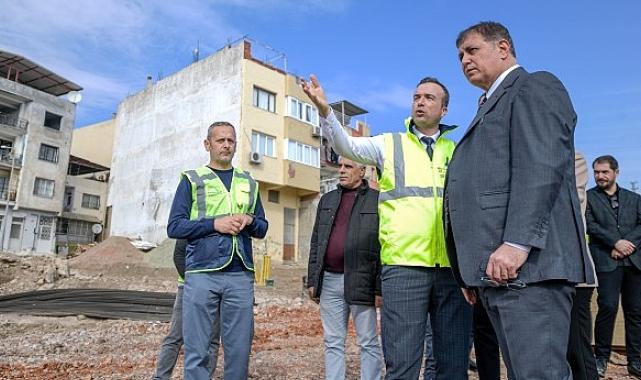 Karabağlar trafiği nefes alacak Dostluk Bulvarı’nda bağlantı yolu çalışmaları başladı