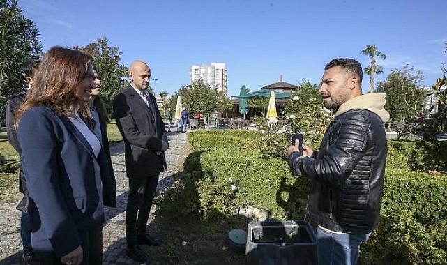 Karşıyaka Belediyesi parklarda ‘akıllı sulama’ dönemini başlattı